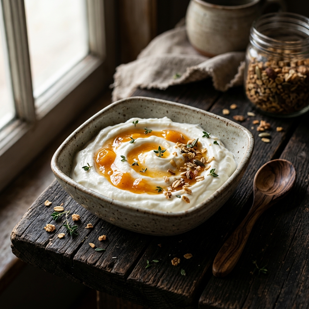 Yogurt and dairy made with Egyptian apricot puree