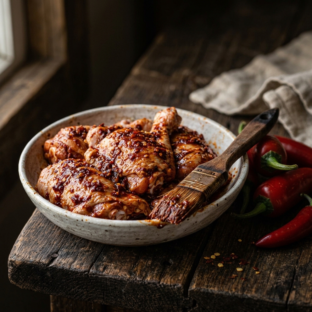 Marinades made with Egyptian chili paste