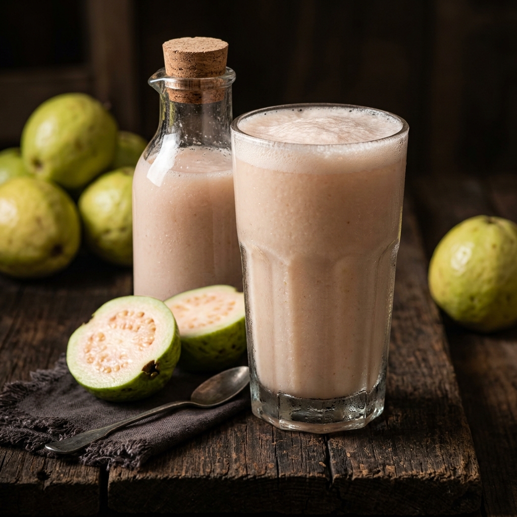 Guava nectar made with Egyptian guava puree