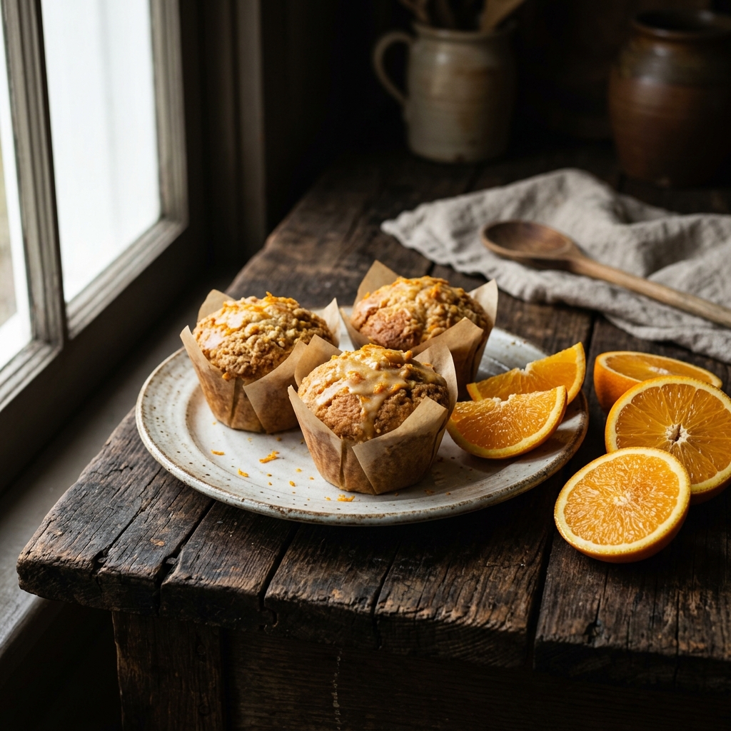 Bakery products made with Egyptian orange concentrate
