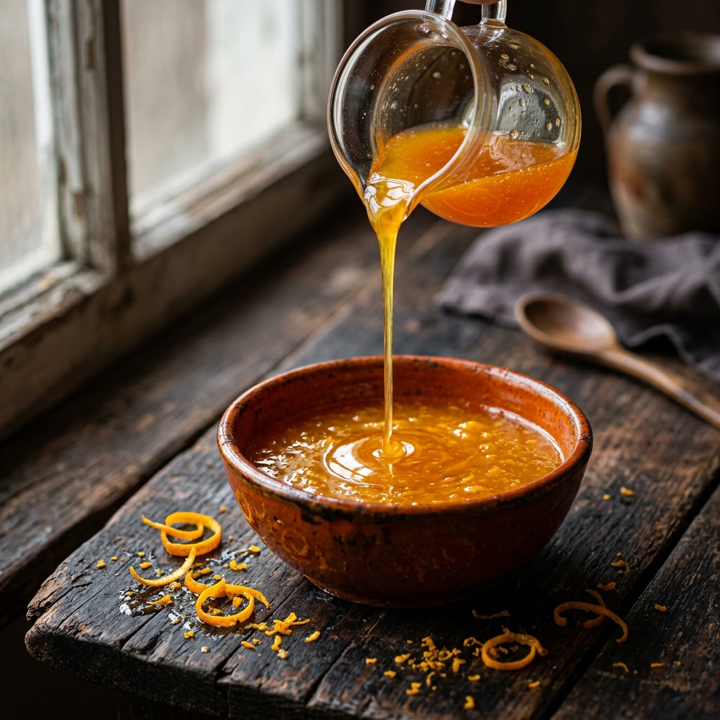 Syrups and sauces made with Egyptian NFC orange juice