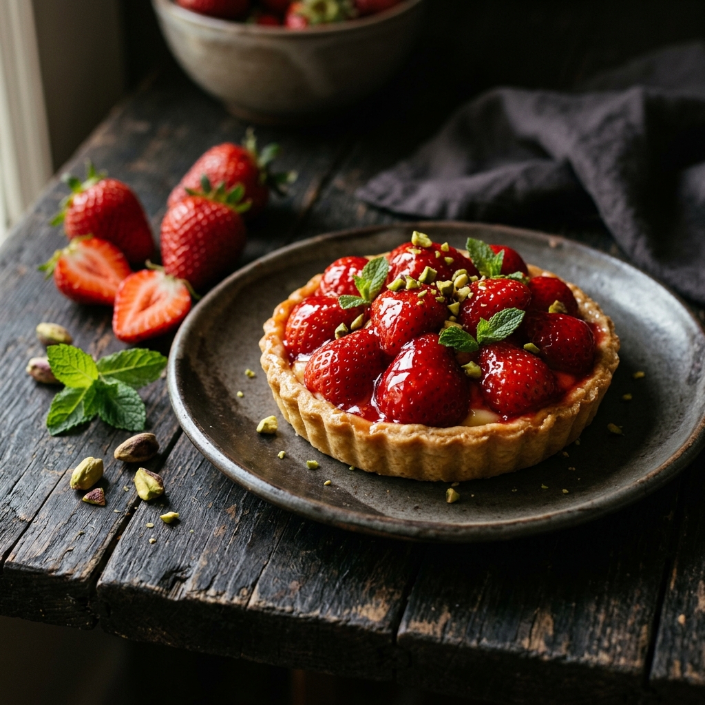 Bakery products made with Egyptian strawberry concentrate