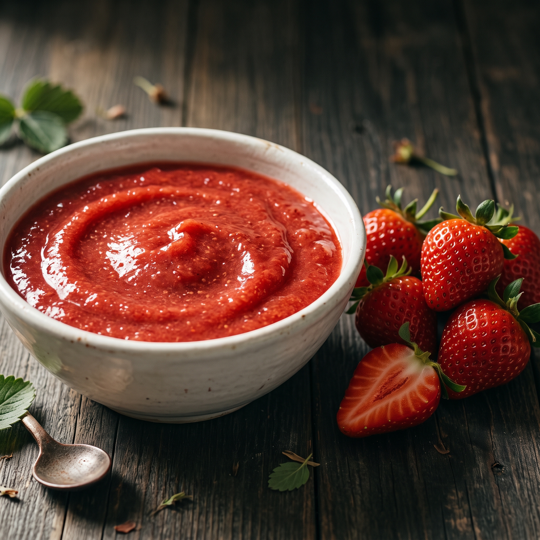 Egyptian strawberry puree