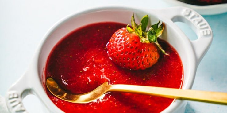 strawberry-puree